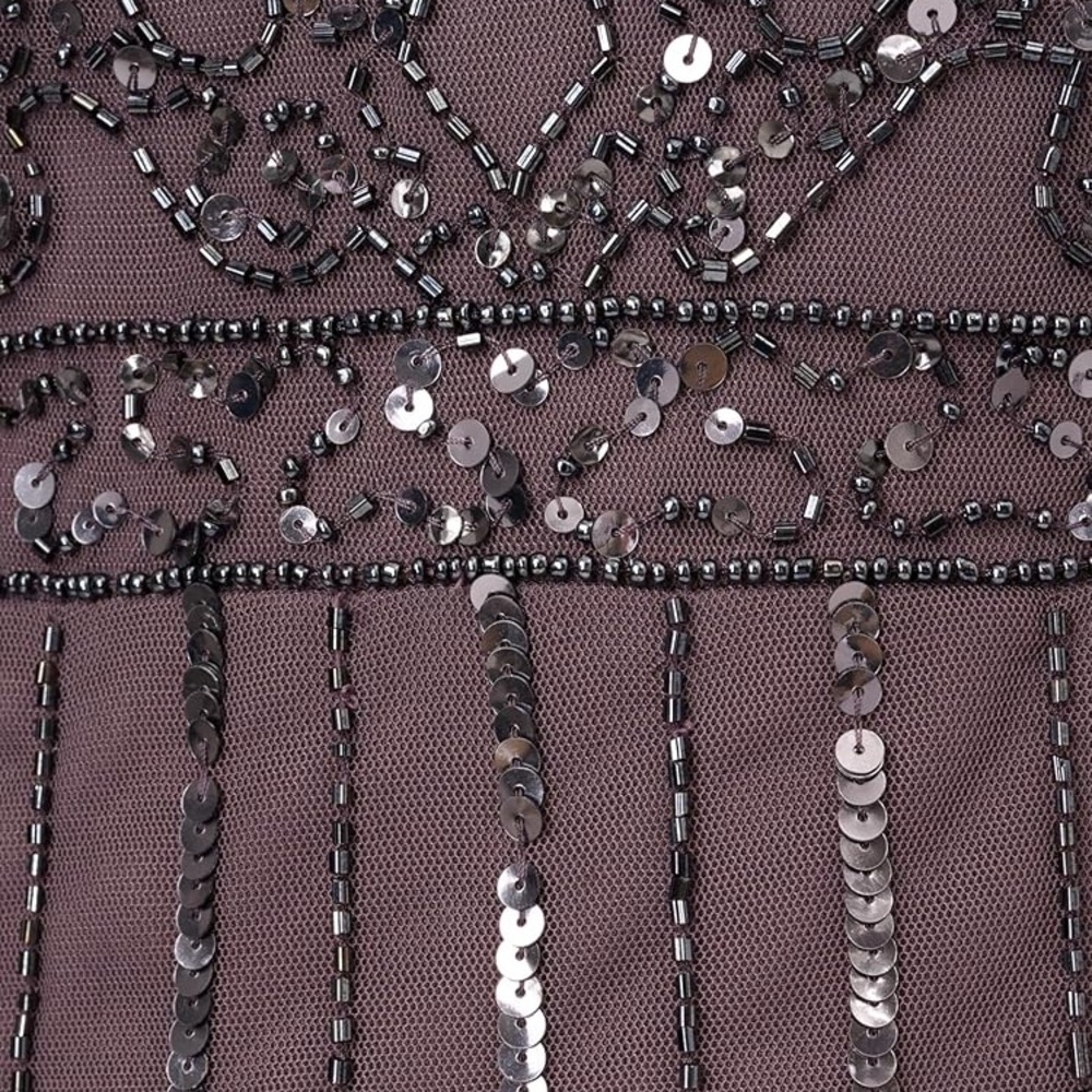 ✨ ADRIANNA PAPELL Beaded Dress✨ - Picture 6 of 8
